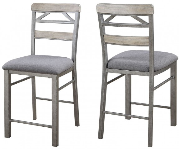 Melbourne Antique Elm Counter Height Stool, 106329, Coaster Furniture