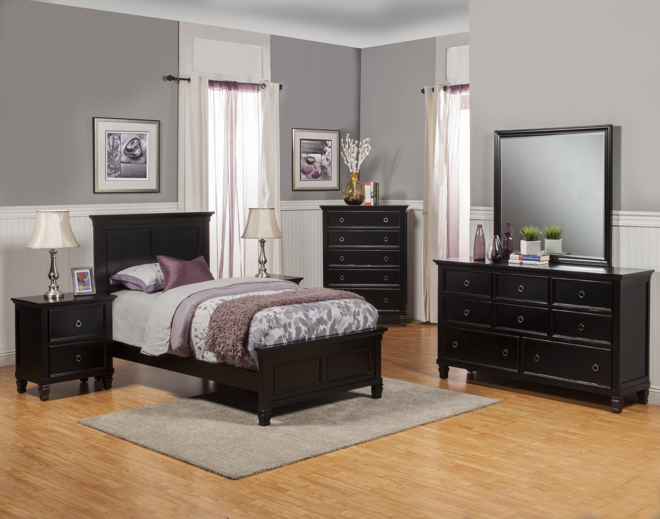 Tamarack Black Youth Platform Bedroom Set from New ...
