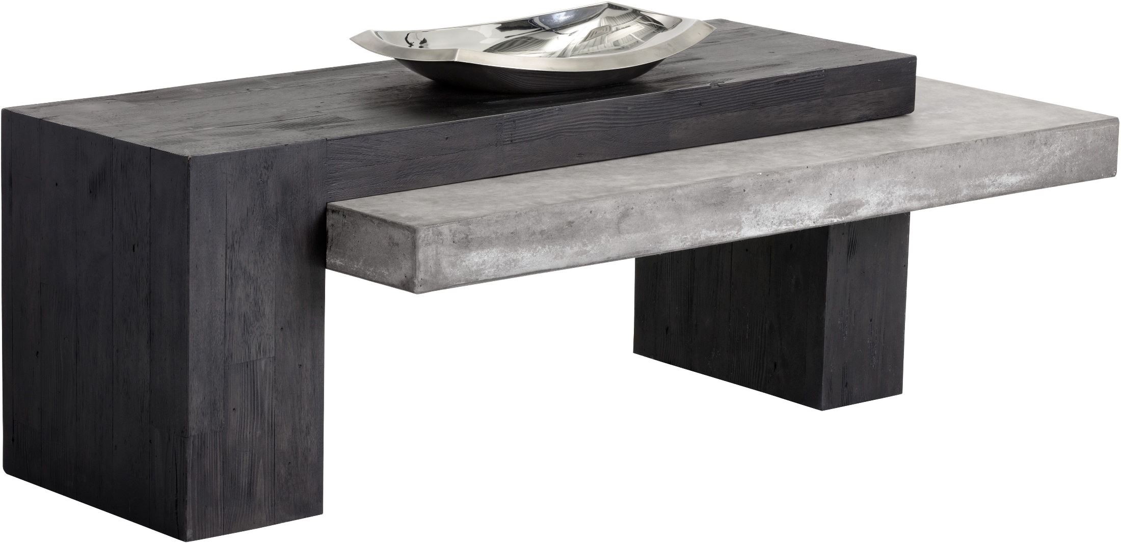 Zoron Concrete Top Coffee Table, 101635, Sunpan Modern Home