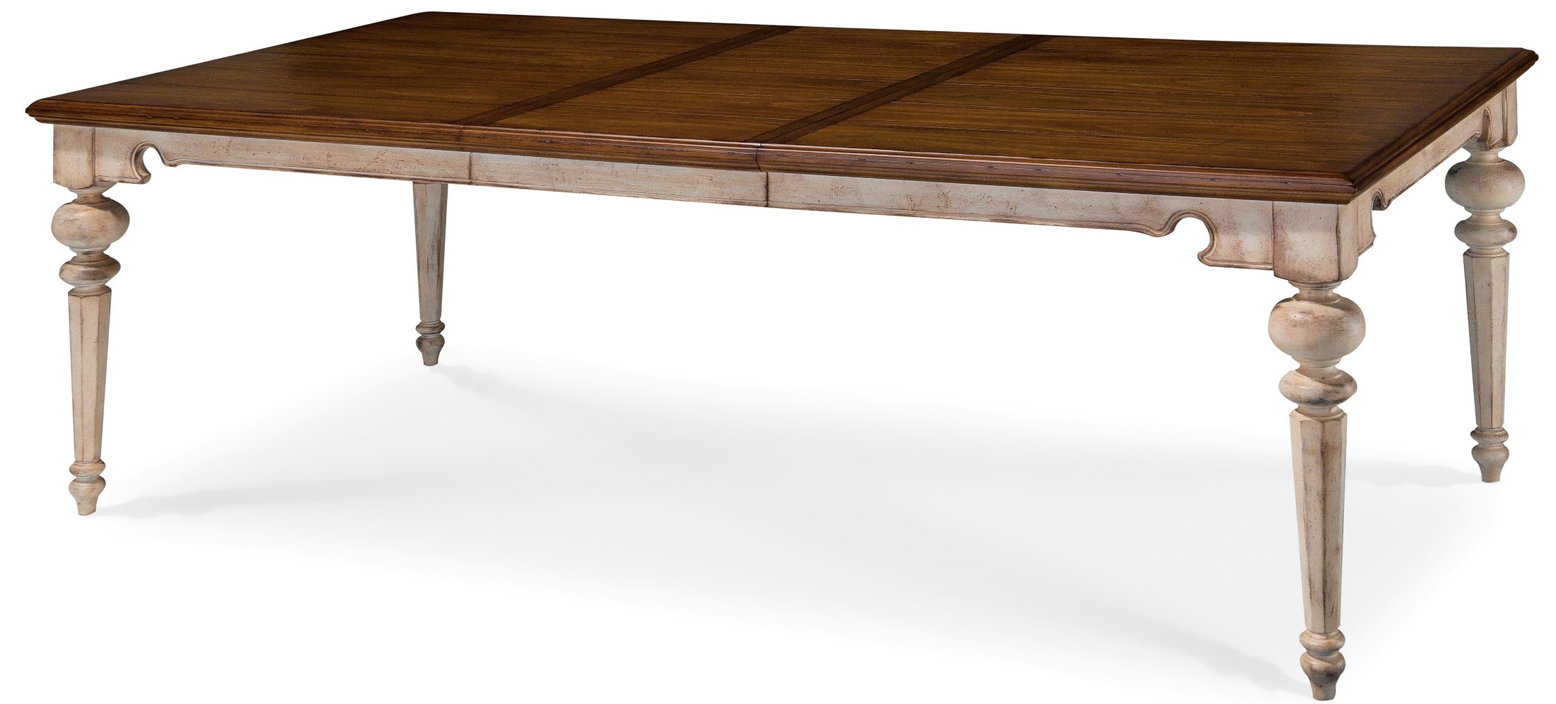 Belmar Antique Linen Rectangular Extendable Dining Table from ART (1892202617) Coleman Furniture