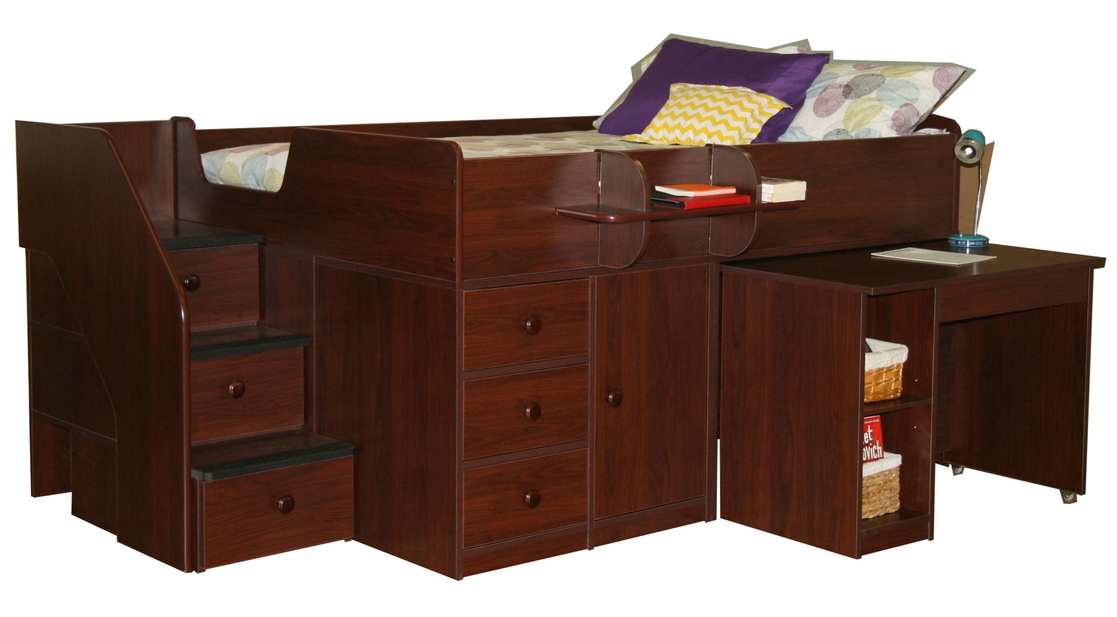 captain s full storage bed with hideaway desk 22 722 berg captain s full storage bed with hideaway desk 22 722 berg