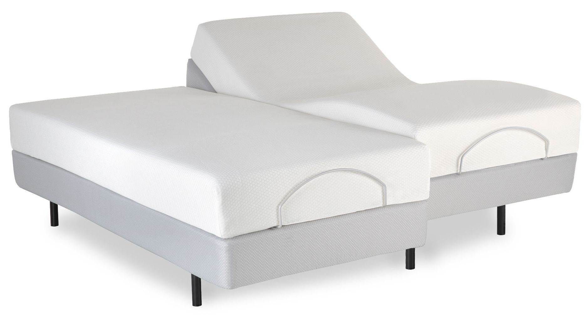 ProMotion Gray Split Cal. King Performance Model, 4AQ476, Fashion Bed