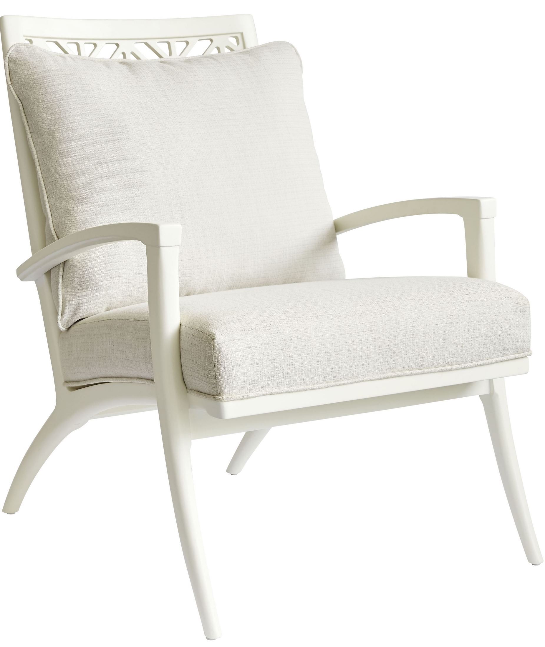 Coastal Living Oasis Saltbox White Catalina Accent Chair, 5272574, Stanley Furniture
