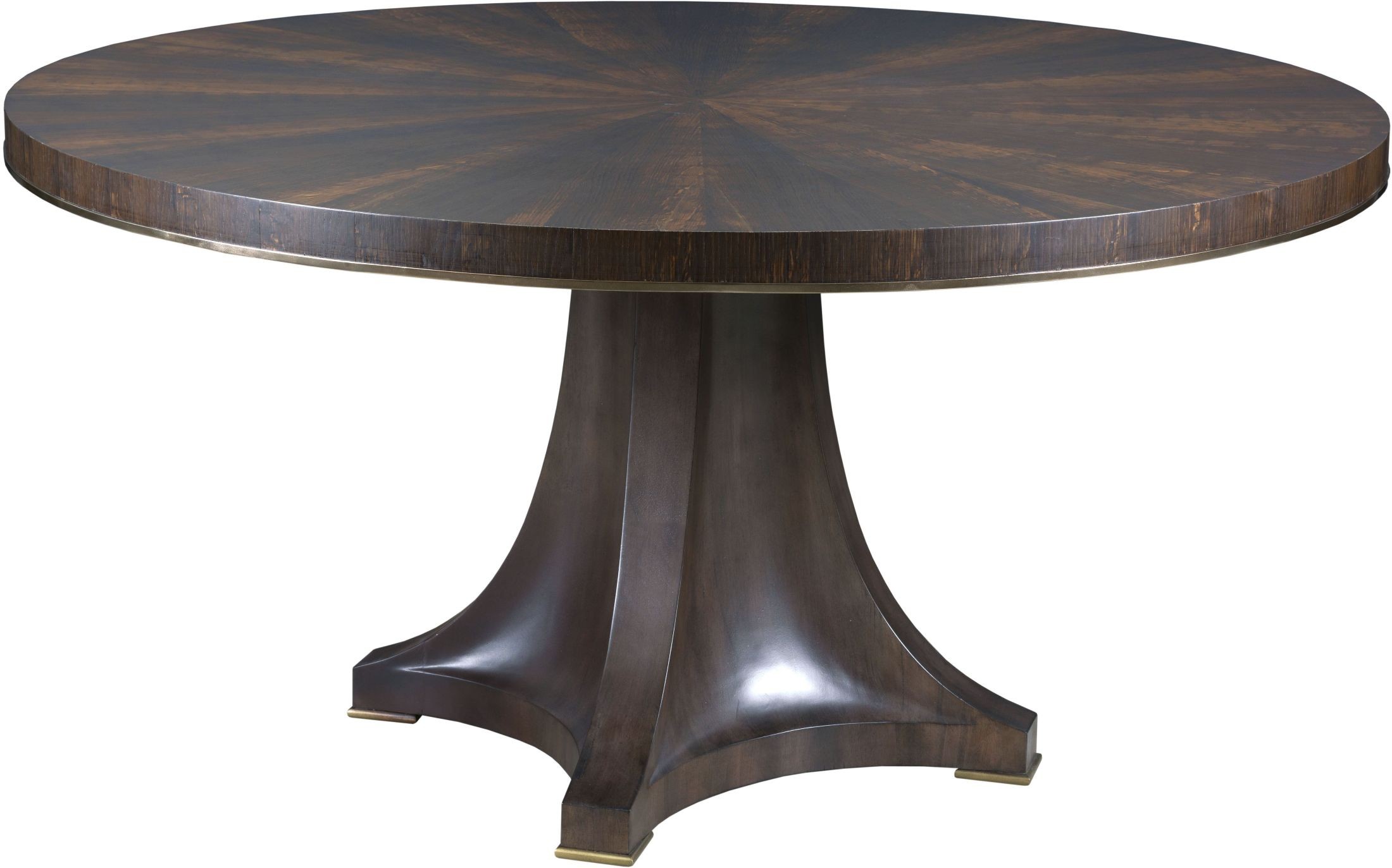 Ad Modern Organics Smokey Quartz Camby Round Dining Table, 600701R