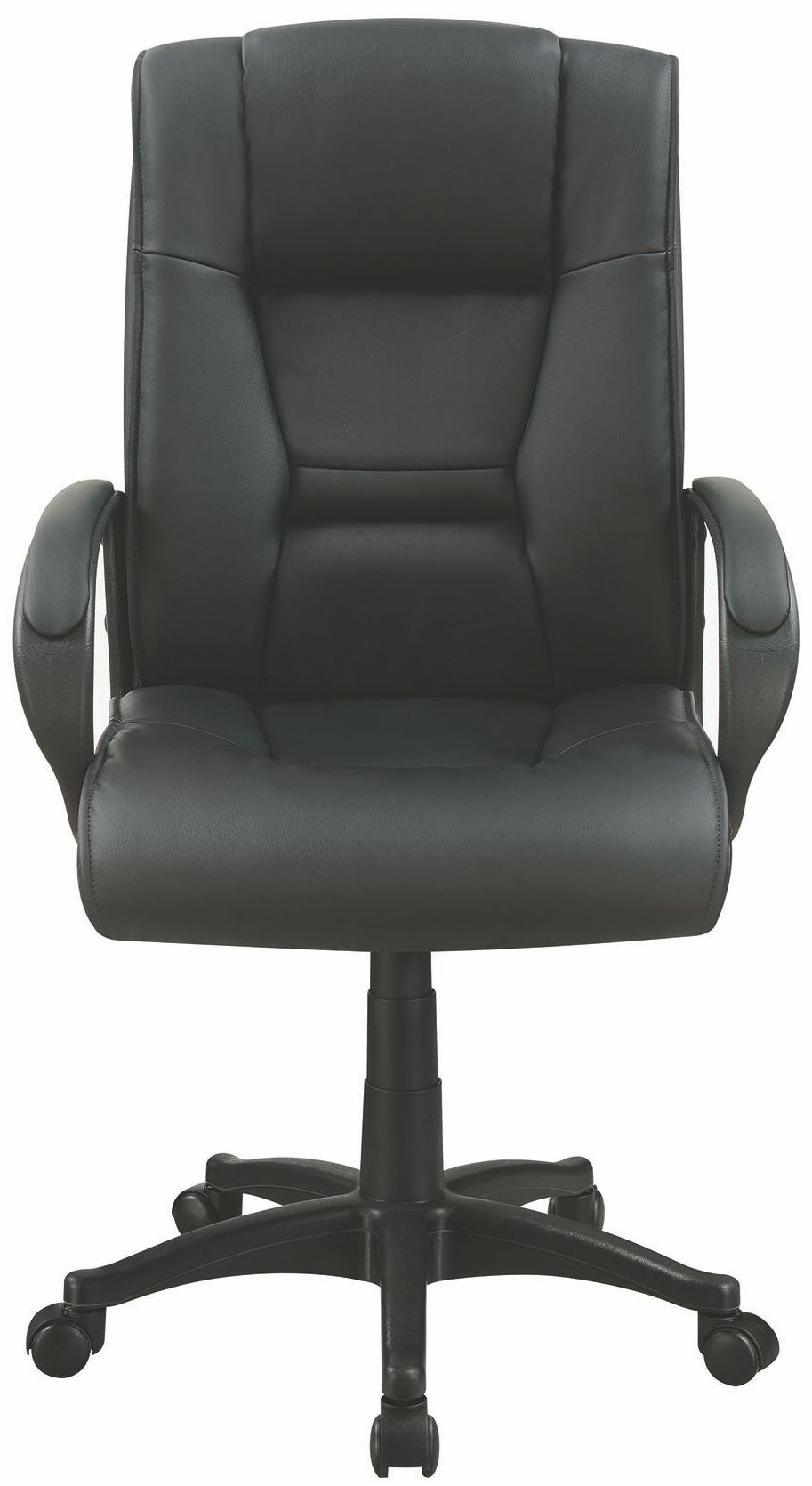 Black Vinyl Office Chair, 881059, Coaster Furniture