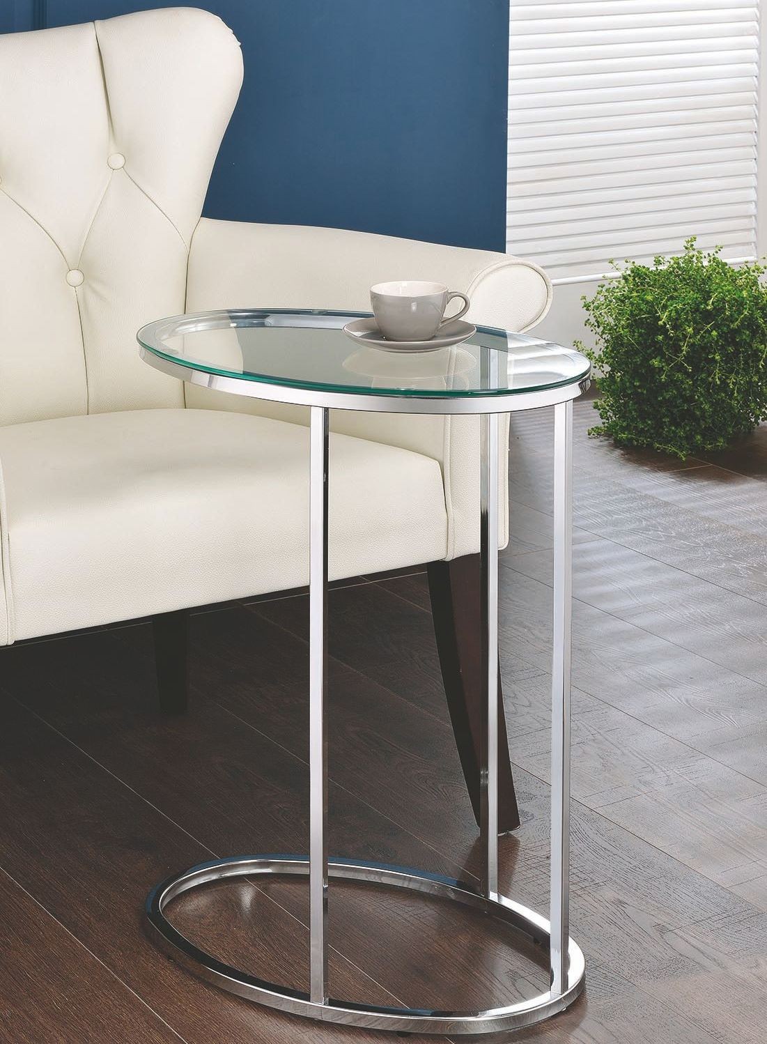 Chrome Accent Table, 902927, Coaster Furniture