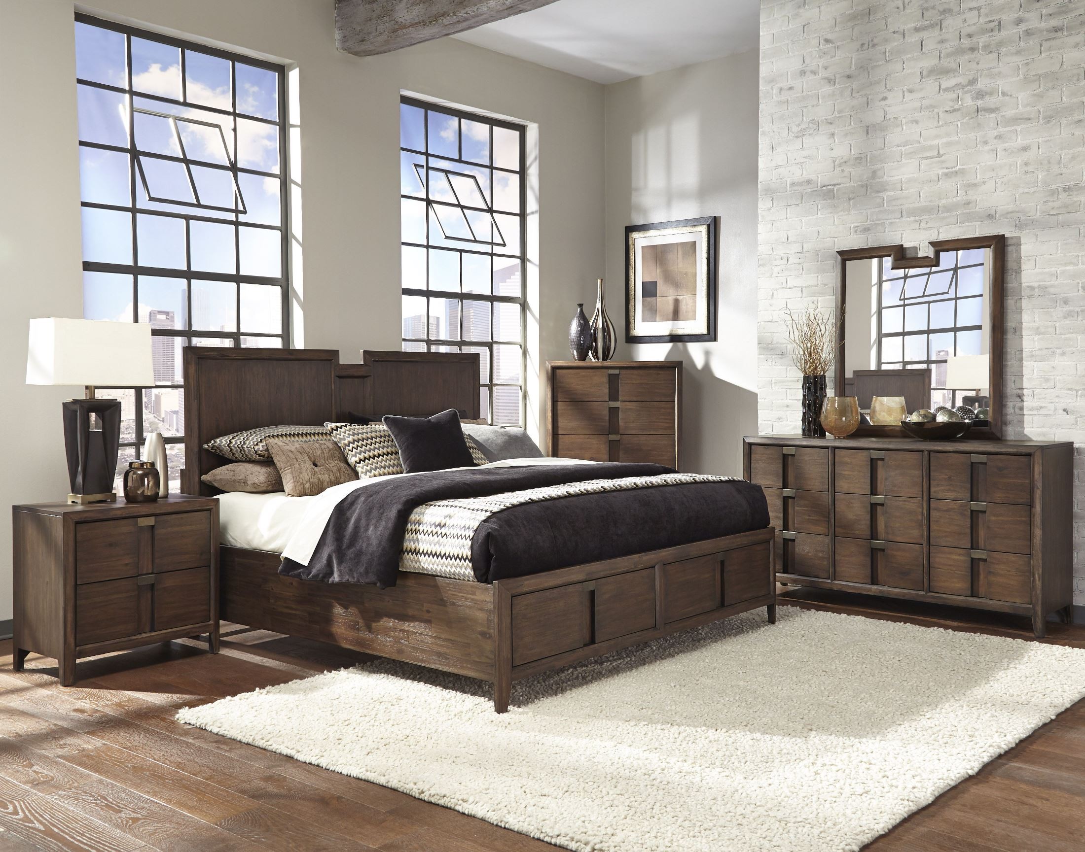 Echo Panel Bedroom Set, B326755, Magnussen Home