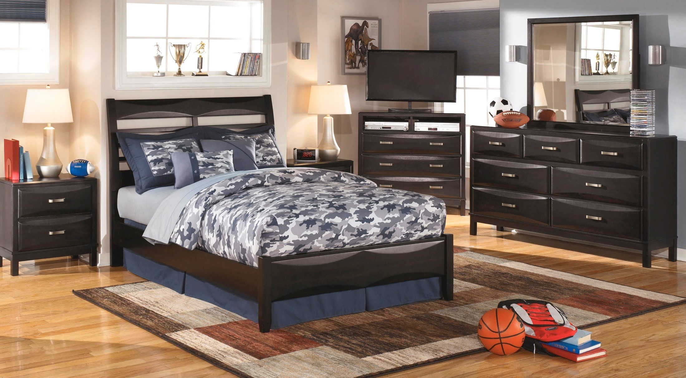 Kira Youth Panel Bedroom Set from Ashley (B473848687) Coleman Furniture
