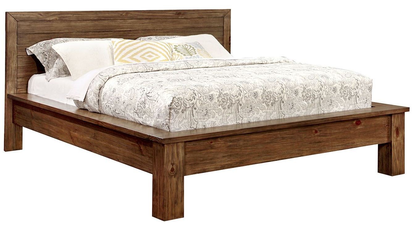 Reclaimed Wood New Reclaimed Wood Queen Platform Bed 