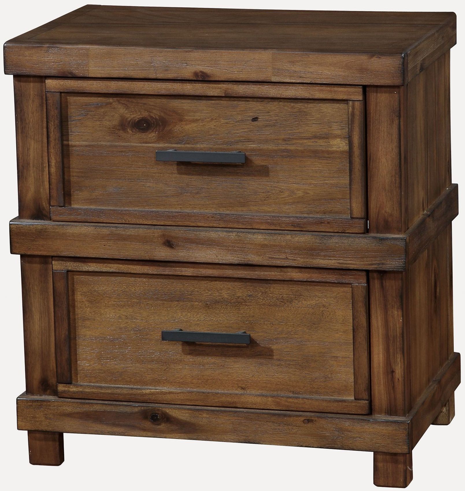 Baddock Antique Oak Nightstand, CM7691N, Furniture of America