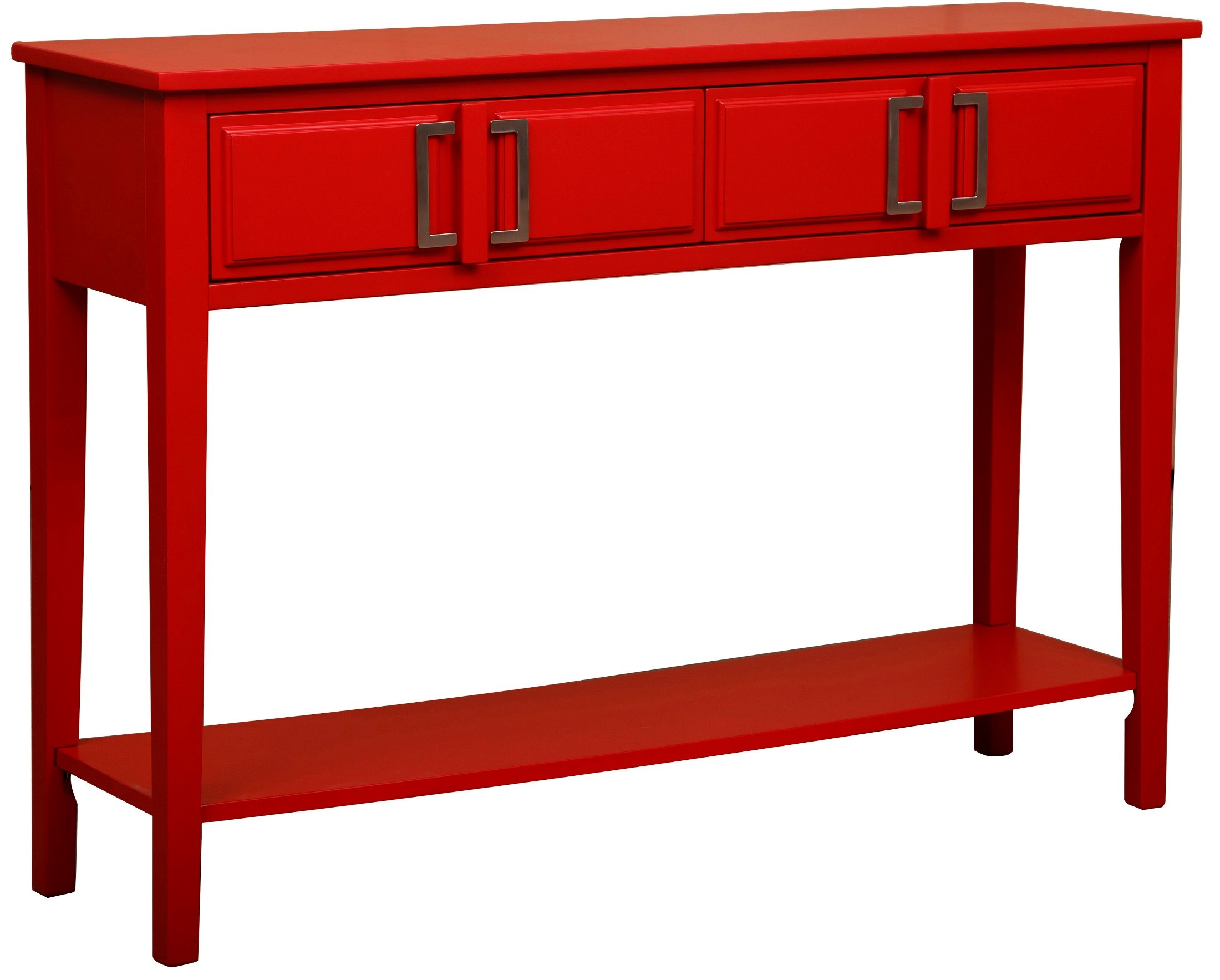 Vibrant Brick Console Table from Pulaski (DSA092009) Coleman Furniture