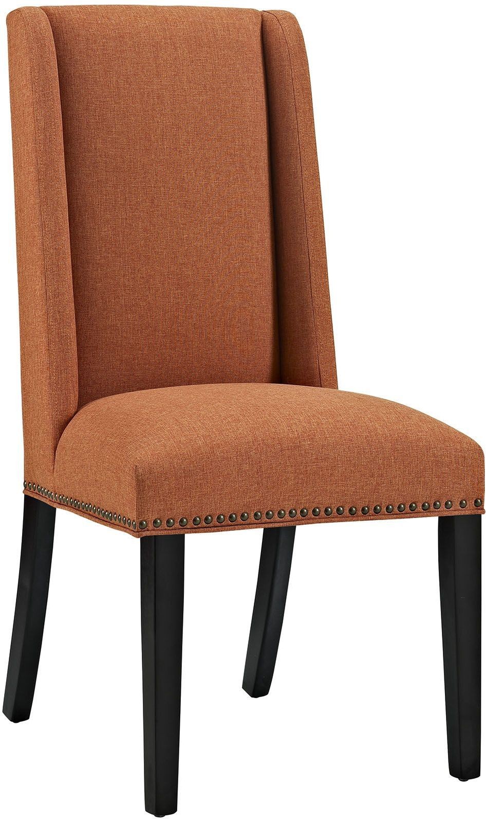 Baron Orange Upholstered Dining Chair, EEI2233ORA, Renegade Furniture