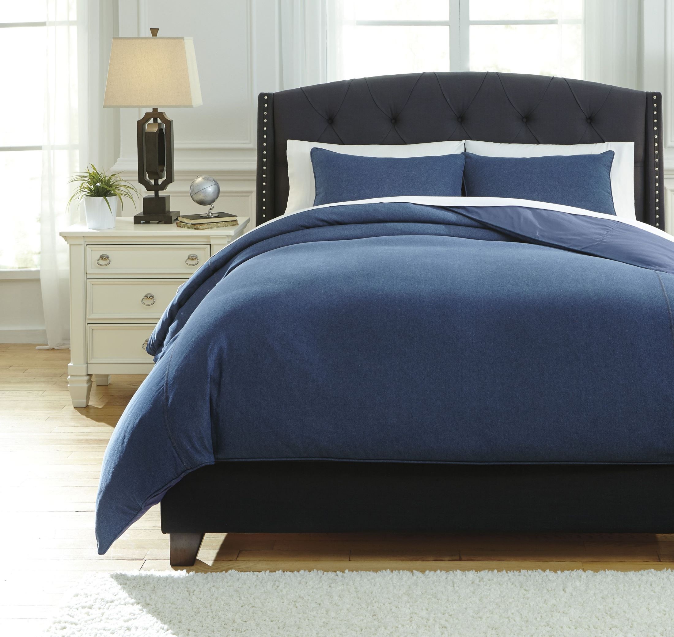 Denim duvet cover king Buy