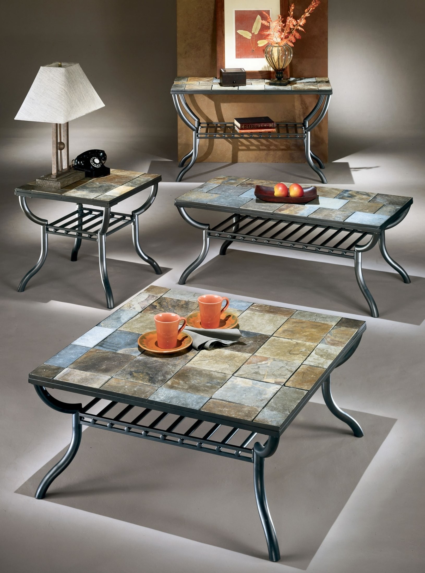 Antigo Accent Table Set from Ashley (T233) Coleman Furniture