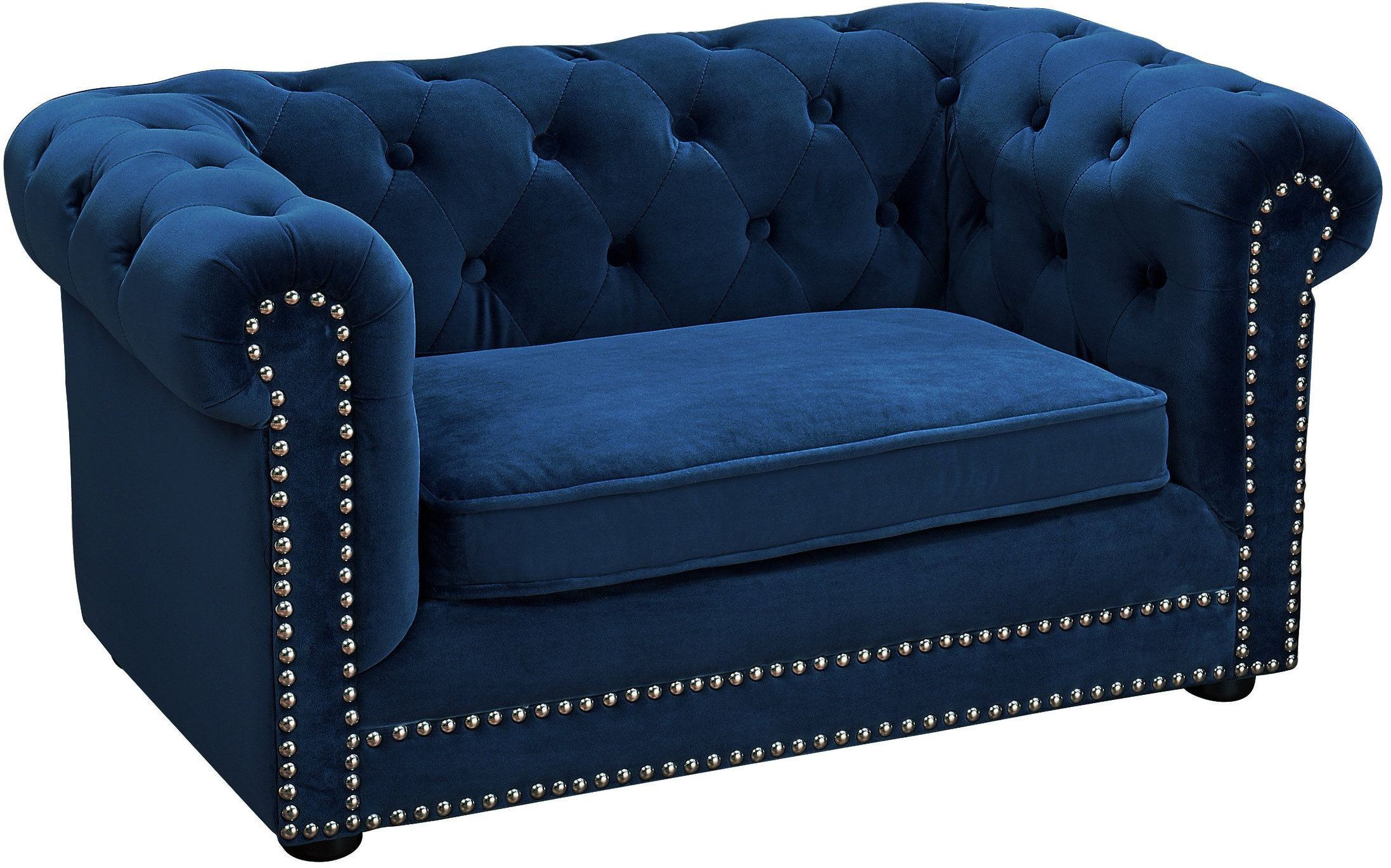 Husky Navy Pet Bed, P2035N, TOV Furniture