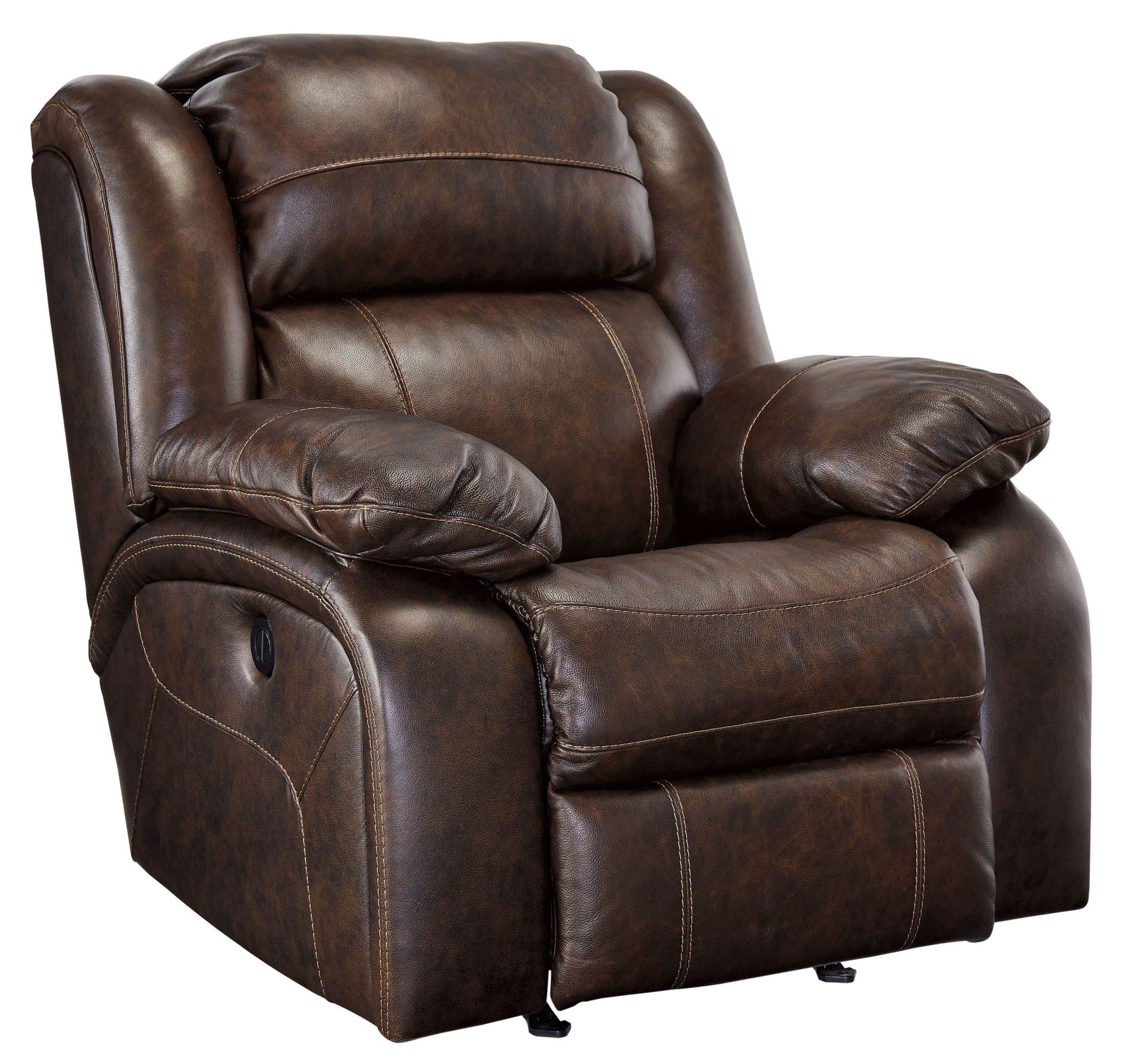 Branton Antique Power Rocker Recliner from Ashley (U7190198) Coleman