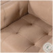 Kiera Palermo Nude Leather Swivel Chair From Four Hands Coleman Furniture