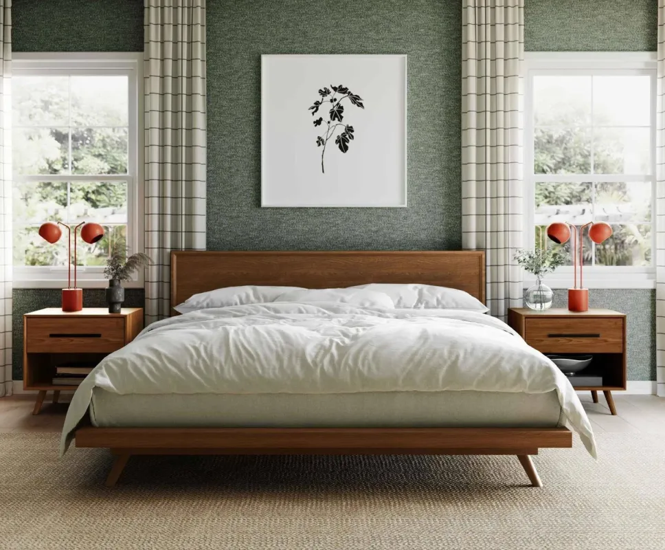 Mid-century modern rustic furniture