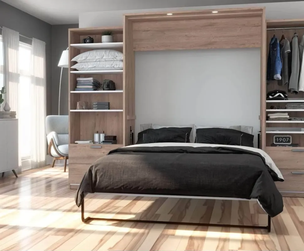 A Murphy bed