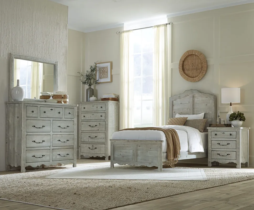 Distressed wooden furniture