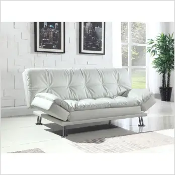 Dilleston White Full Sofa Bed