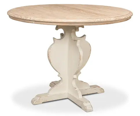 Round dining table