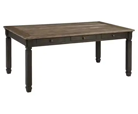Rectangular dining table