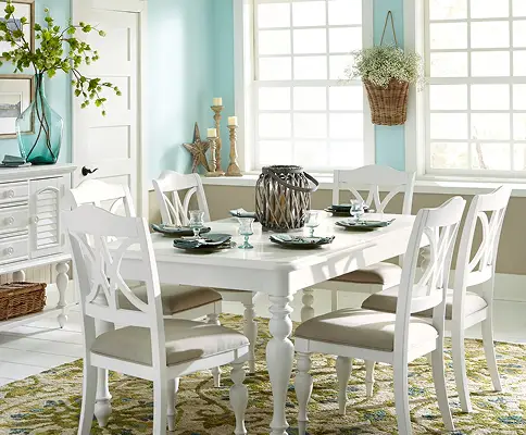 Traditional dining table