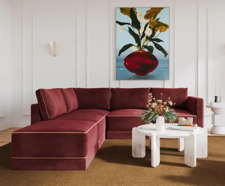 How to arrange sectional couch