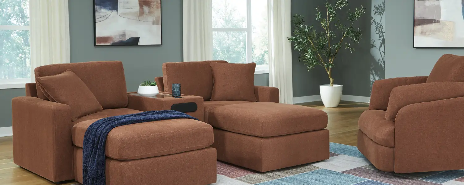 How to arrange sectional couch