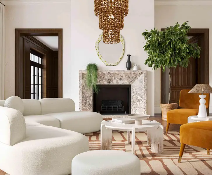 How to arrange sectional couch