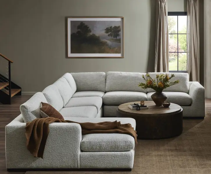 How to arrange sectional couch