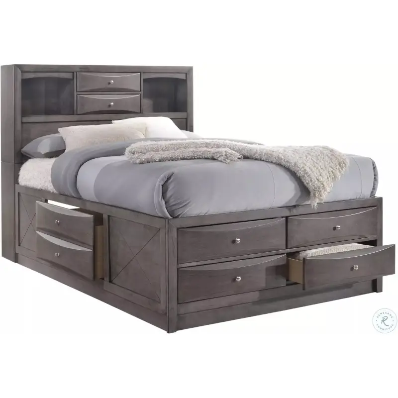 Madison Bookcase Storage Bed
