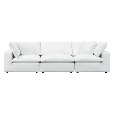Cali Pearl Performance Fabric Modular Sofa