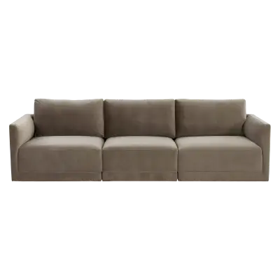 Cali Pearl Performance Fabric Modular Sofa