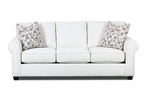 Collins Grande Glacier Queen Memory Foam Sleeper Sofa
