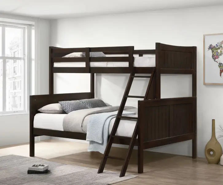 Twin over full bunk bed