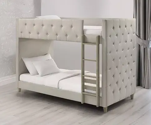 Upholstered bunk bed