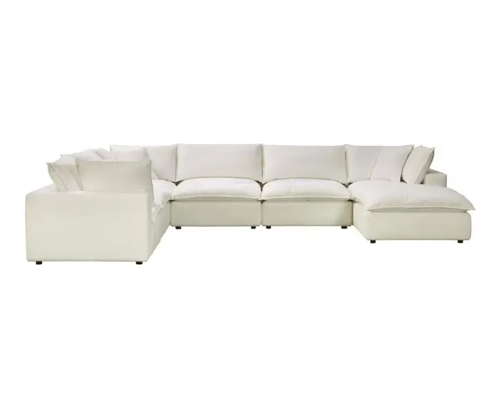 Modular sectionals for maximum comfort and flexibility