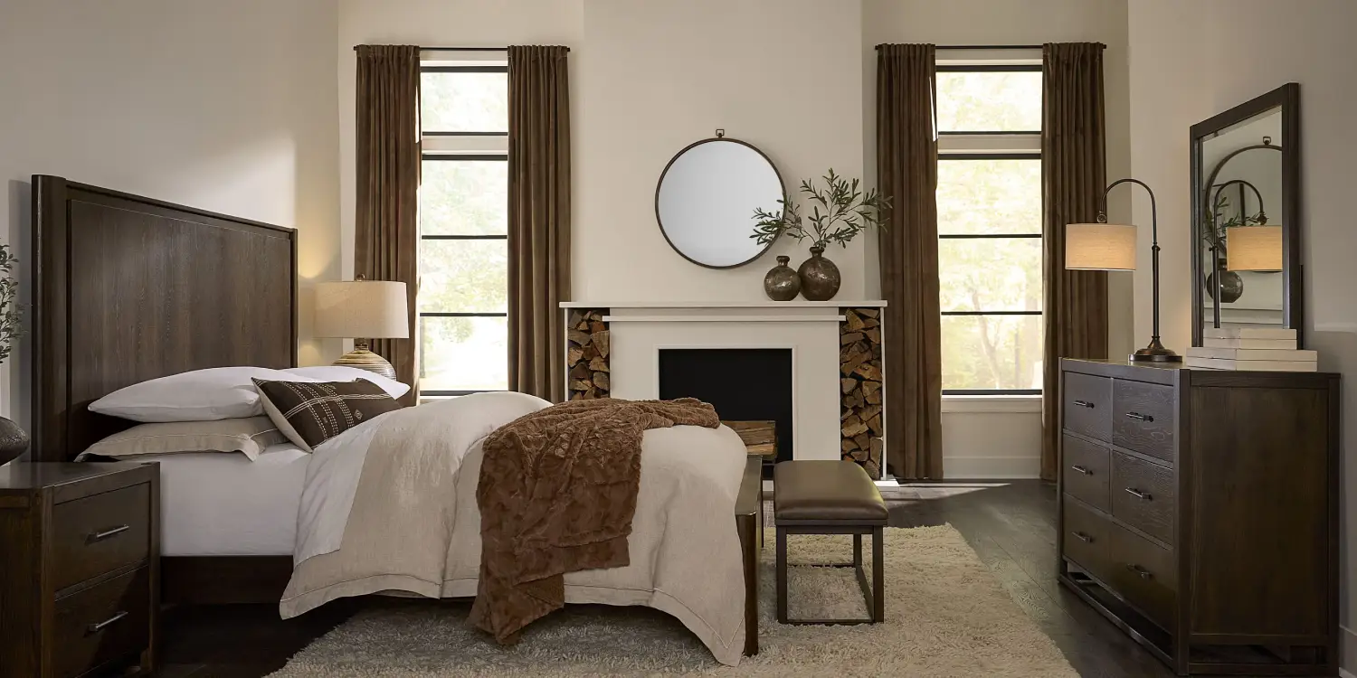 What turns a bedroom into a cozy retreat