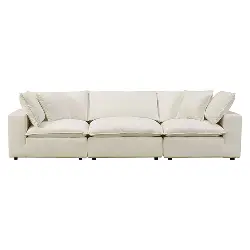 Cali Natural Performance Fabric Modular Sofa