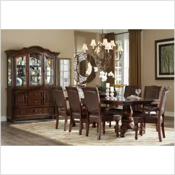 Lordsburg Brown Dining Room Set