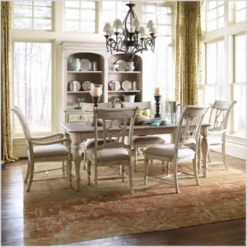 Weatherford Cornsilk Canterbury Extendable Table