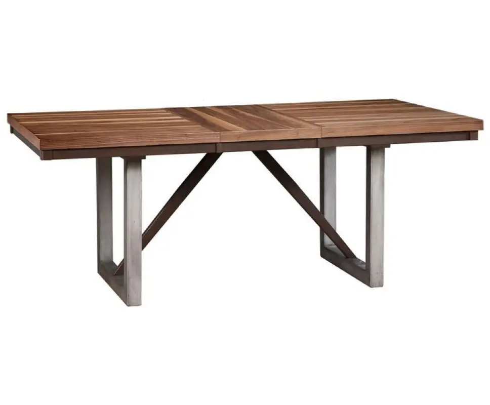Spring Creek Brown Espresso Extendable Dining Table