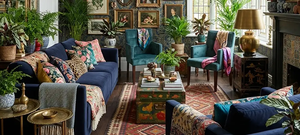 Blending furniture eras