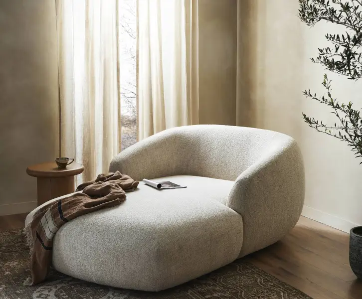 Natural light with simple window treatments