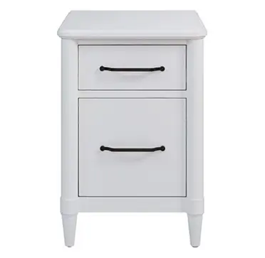 Wilmington White Filing Cabinet