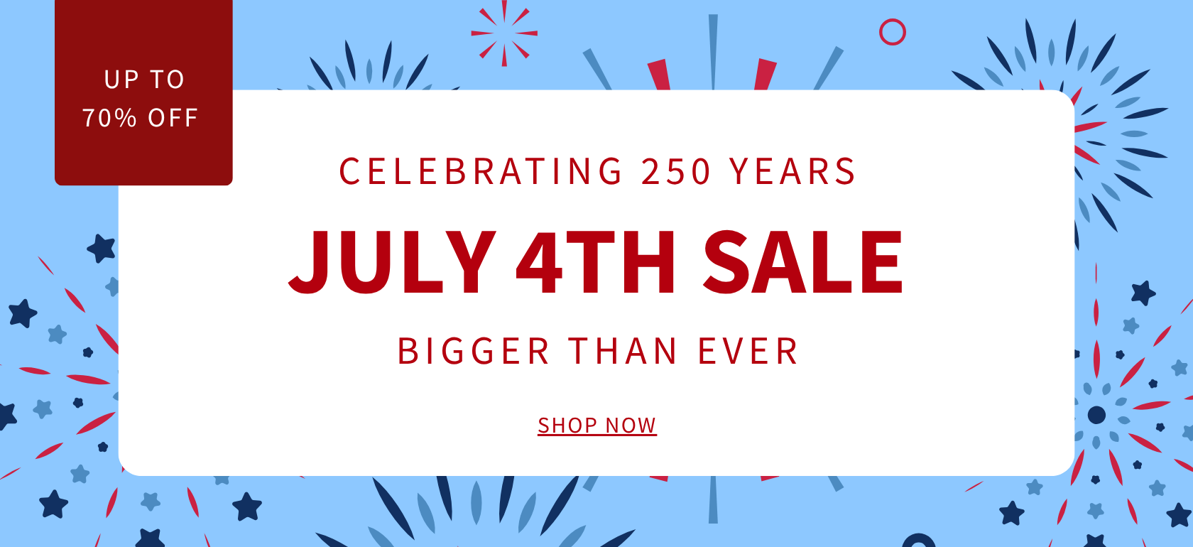 July 4th Sale
