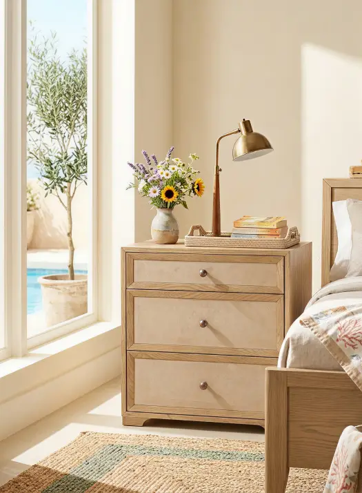 Summer white living room collection