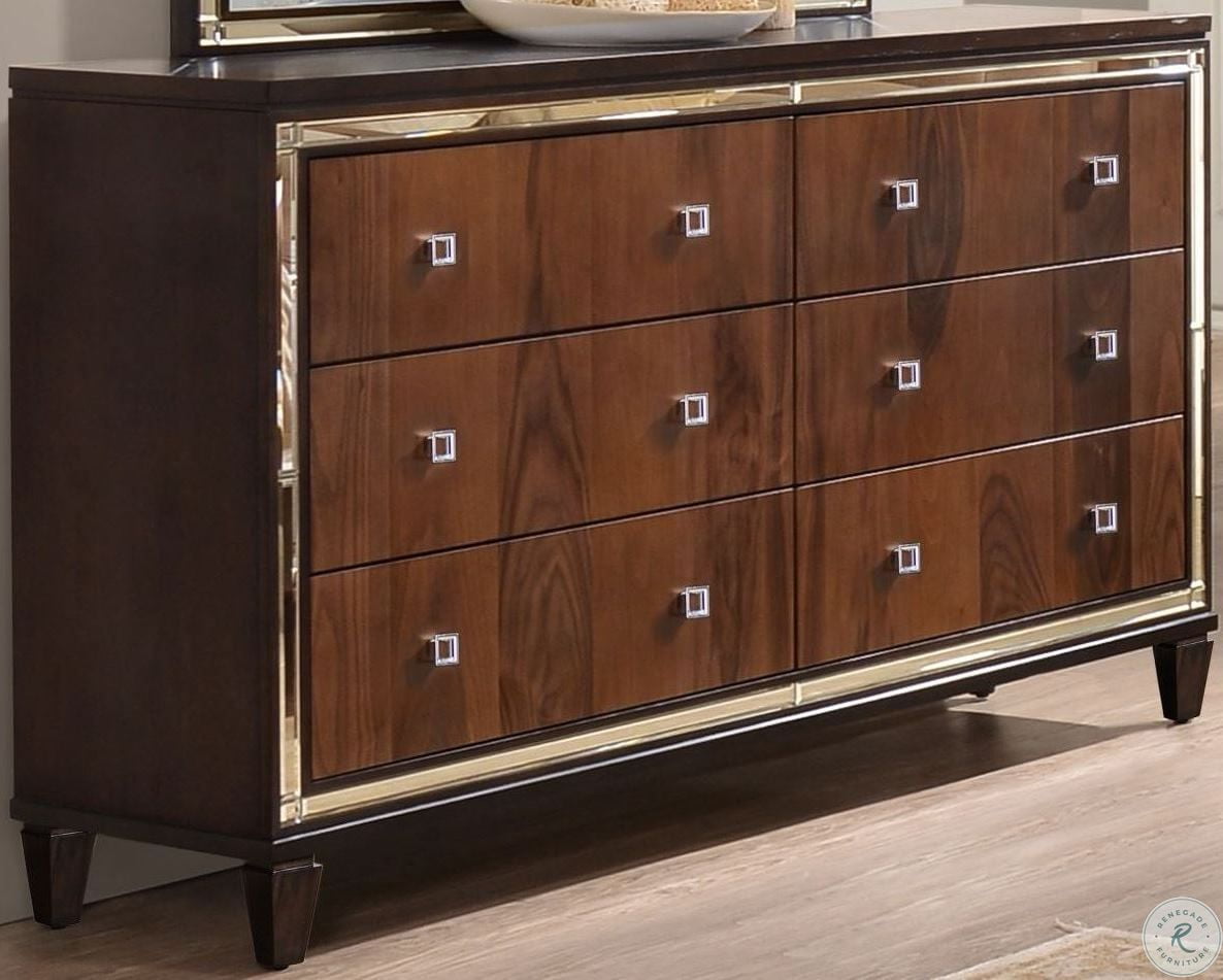 Claire Chocolate Dresser From New Classic Coleman Furniture